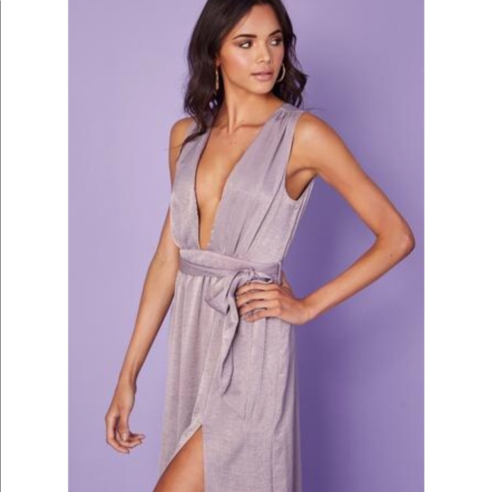 Donna Mizani Brand New Slit Dress from Revolve. Size XS - Picture 3 of 7